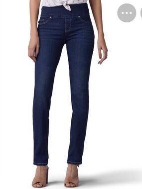 Lee Women's Navy Pull-On Skinny Jeans